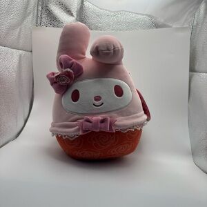Hello Kitty Plush with Pink and Orange Design